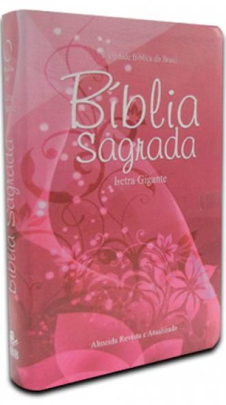 Bíblia Sagrada - Letra Gigante - Média - Feminina